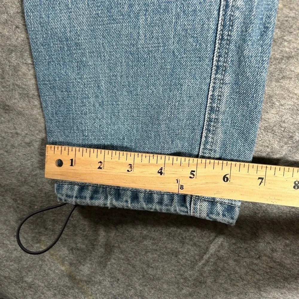 Kith Jeans Mens 30x32 Blue Patchwork Pockets Cargo Streetwear Urban Field Pant